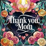 Thank You, Mom! A Gift Coloring Book
