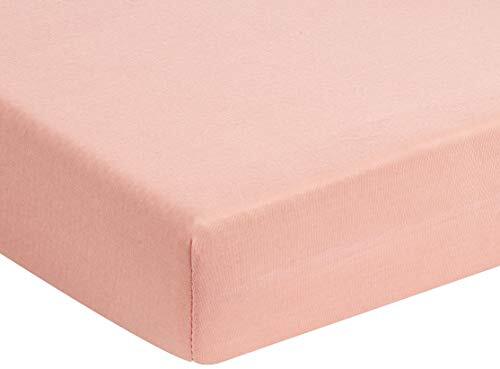 Träumeland Hoeslaken Tencel roze 40x90 cm