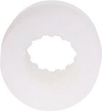 Doc Johnson Glow Helping Head Silicone - Masturbator Sleeve - Frost / Green Glow