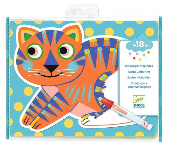Djeco Magisch kleuren met water Animalo-Ma