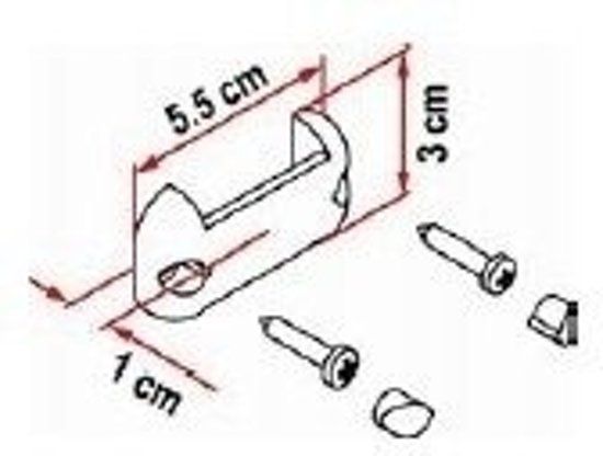 Fiamma Fix Organizer steuntjes