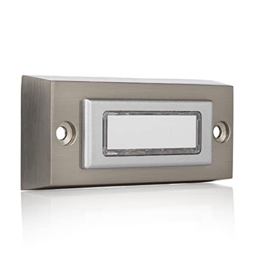 Byron DBW-21036 Belknop Met naambord Staal