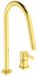 Ideal Standard Gusto - Keukenkraan, 2-gats installatie, geborsteld goud BD422A2