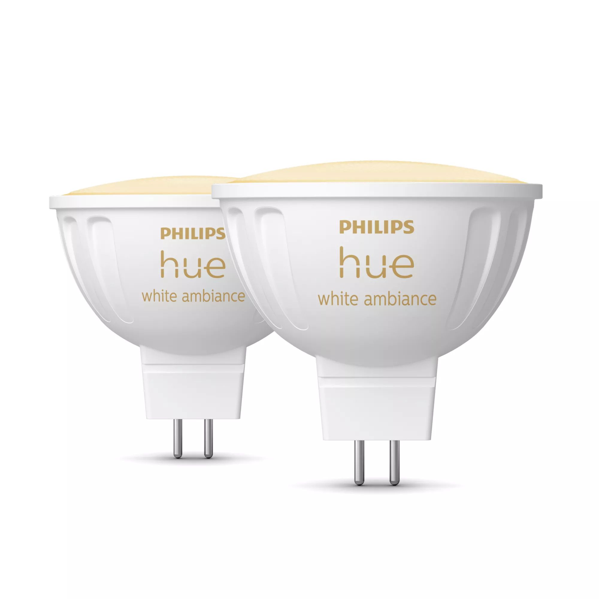 Philips Hue White and Color Ambiance MR16 Smart Spot (2-pack)