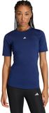 Adidas Performance Techfit Training T-Shirt - Dames - Blauw