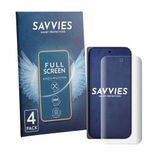 Savvies Screenprotector voor Google Pixel 11 Pro Fold - Folie Beschermfolie Transparant Volledig Dekking 4 Stuks