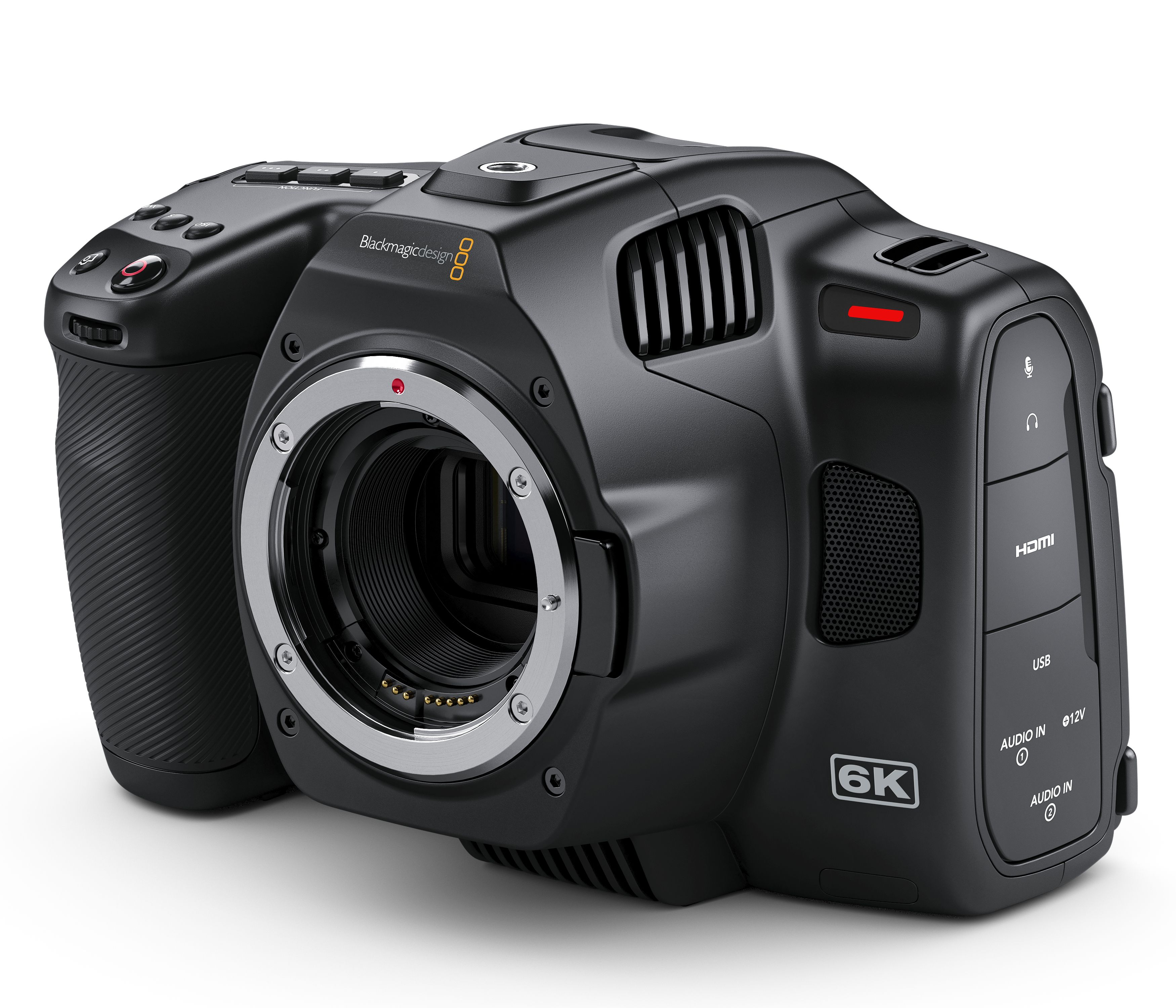 Blackmagic Design Pocket Cinema Camera 6K Pro Handcamcorder - 6K Ultra HD - Canon EF