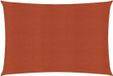vidaXL Zonnezeil 160 g/m² 2,5x4 m HDPE Terracotta