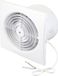 Sygonix Wand- en plafondventilator 230 V/AC 320 m³/h 150 mm Wit