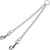 Gloria Koppeling voor 2-hondenriem Gloria (3mm x 25 cm)
