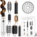 Sansbeauté® 9-in-1 Airstyler met Diffuser - Multistyler - Föhnborstel Kort Haar - Haarkruller - Haarstyler - Haardroger - Warmteborstel - Krulborstel - Krultang - Haarstijler - Stijlborstel