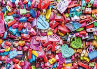 Alipson Puzzle legpuzzel Love padlocks 1000 pièces
