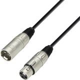 K3 Adam Hall K3 MMF 0100 microfoonkabel XLR vrouwelijk naar XLR mannelijk 1 m