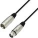 K3 Adam Hall K3 MMF 0100 microfoonkabel XLR vrouwelijk naar XLR mannelijk 1 m