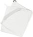 Doomoo - Dry'n Play White- Maxi cape de bain avec anneau de dentition - 90x100 cm - Coton bio