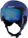 SINNER TYPHOON VISOR Unisex Skihelm - MATTE NAVY BLUE- Maat S, 50-54 cm