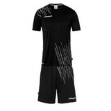 Uhlsport Score 26 Voetbalset Korte Mouw Kinderen - Zwart / Wit