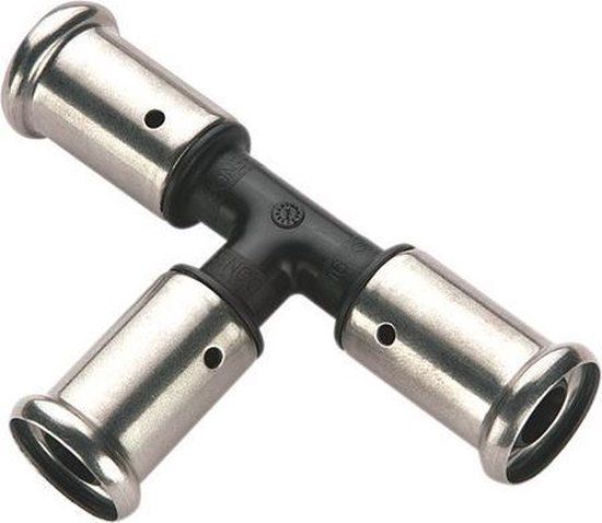 Henco T-stuk 16 mm pers