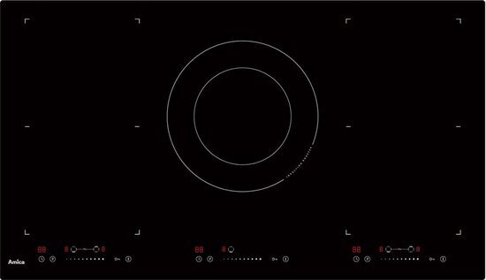 Amica AI9557 Inbouw Inductiekookplaat met aangesloten Perilexkabel 2 fasen