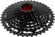 SunRace 11-speed cassette CSMX8 11-42T - Zwart/Rood