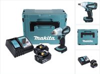 Makita DTW 251 RGJ accu slagmoersleutel 18 V 230 Nm 1/2" + 2x oplaadbare accu 6.0 Ah + lader + Makpac