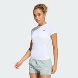 adidas dames Power Essentials Workout Contour Shirt, white, XXS