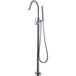 Wiesbaden Caral Robinet de bain autoportant - Chrome