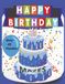 Birthday Mazes Large Print: Happy Birthday Mazes, Puzzle Books, for Kids, Adults, Teens and Seniors, Gift | 8.5x11 inches, 110 pages