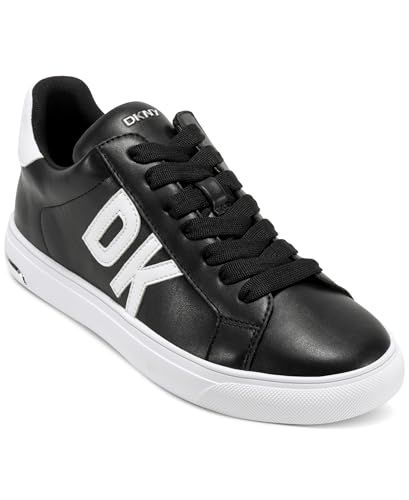 DKNY Abeni-Lace Up Sneakers dames zwart en wit 37.5 EU