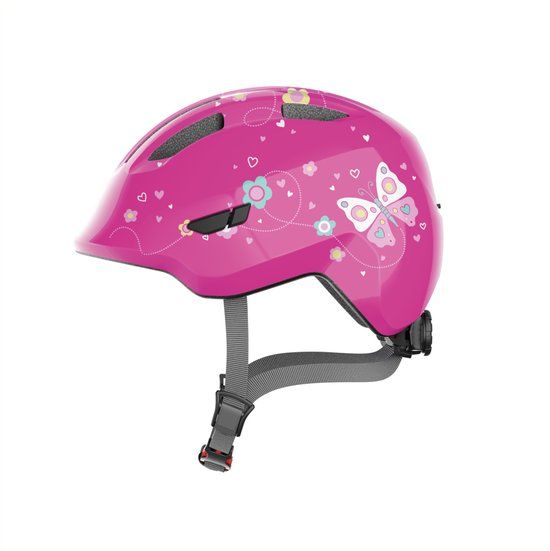 Abus Smiley 3.0 Kinderfietshelm - Roze - S (45-50 cm)