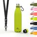 DAIKOKU - Roestvrijstalen Waterfles | Dubbelwandige Thermosfles | 100% Lekvrij | Veilig en Gezond | Multifunctioneel | Fluor Groen | 750 ML