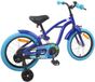 vidaXL Vélo enfant 16 pouce Bleu foncé