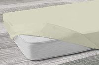 Bedlaken Gabel - Hoeslaken van perkal, verkrijgbaar in verschillende kleuren, 200 x 175 x 0,3 cm, linnen