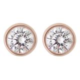 Orphelia Stud Rose Zirc Sterling Zilver 925