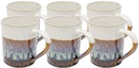 Kare Design Mokken Brezza bruin (6/set)