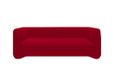 GEMITEX Bankhoes Flexy, 3-zits, bordeaux, Made in Italy, universeel, bi-elastisch, met gordijnroedes