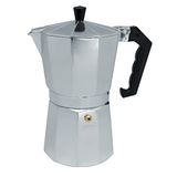 Nerthus FIH 835 Italiaanse koffiepot voor inductie 9 kopjes ideaal voor dagelijkse espresso