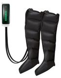 StarTech ALC1079 Luchtcompressiemassage Boots - Beenmassage - Bevordert Bloedcirculatie - Ontspant Spieren - 15 Min Timer - UK Plug - Obsidiaanzwart