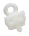 Gardinia Stoppers voor U-rails, 6 stuks, kunststof, wit