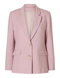 SELECTED WOMEN Slfrita Ls Classic Blazer Mel Noos Dames, Gebleekt paars