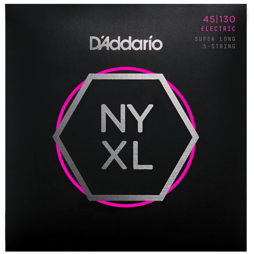 D'ADDARIO NYXL45130SL Regular Light Super Long Scale bassnaren