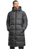 Urban Classics Long Puffer winterjas Zwart XL
