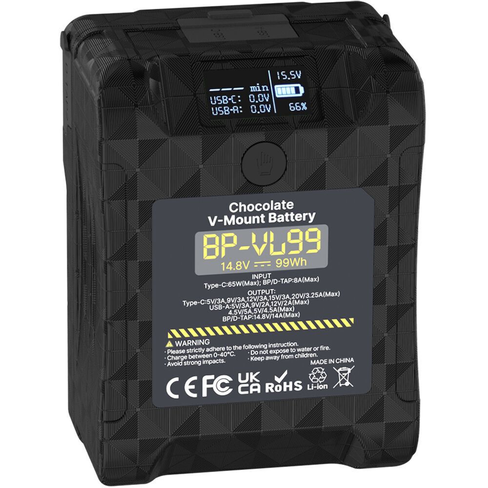 Ulanzi BP-VL99 99Wh V-Mount Battery with Display