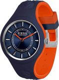 Versus by Versace VSPOQ2418, montre pour femme, couleur : bleu-orange, matériau : silicone, neuf