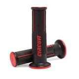 Circuit Equipment MA053-215 Grip Speed Racing Opened Tip Black/Red