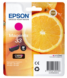 Epson C13T33434010 single pack / magenta
