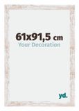 yd. Cadre photo 61x91,5 cm White Wash MDF Catania