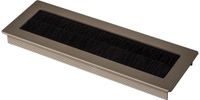SOTECH 1 x kabeldoorvoer Toledo van geanodiseerd aluminium in RVS-look 200 x 70 mm