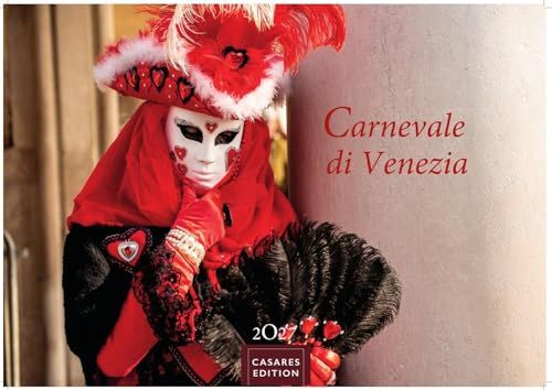 Venedig Casares Fine Art Edition Venedig Karneval Kalender 2027 - Wandkalender | Fotokalender Italien 50x35 cm