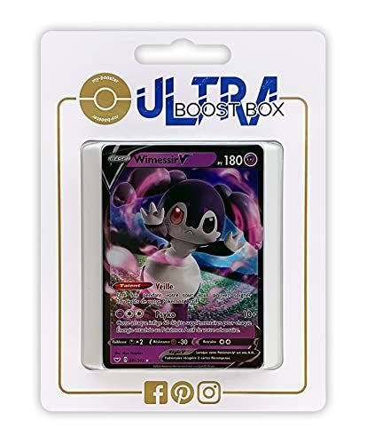 my-booster Wimessir V (Indeedee V) 91/202 - Ultraboost X Epée et Bouclier 1 - Doos met 10 Franse Pokemon kaarten